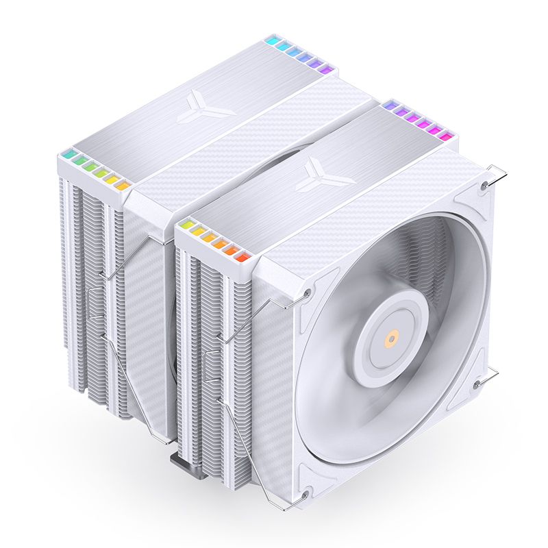 Tản nhiệt khí CPU Jonsbo HX6280 - Trắng | Tháp đôi - Ảnh 3