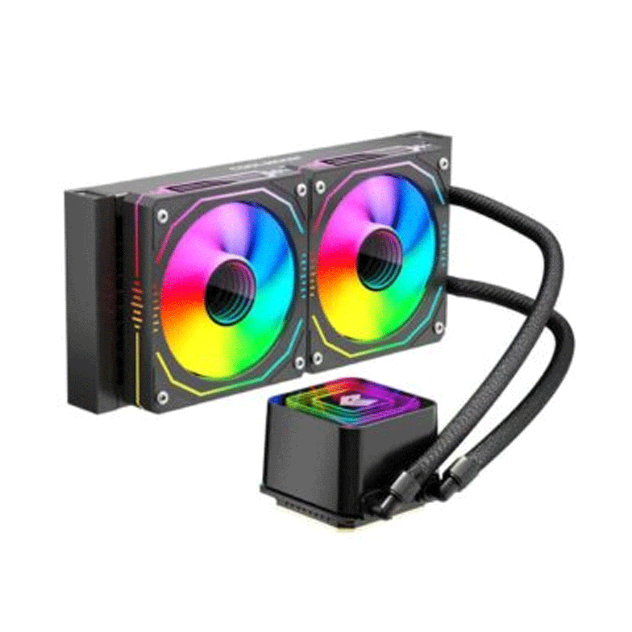 Tản nhiệt nước Coolmoon Glacier 240 ARGB - Đen - Ảnh 1