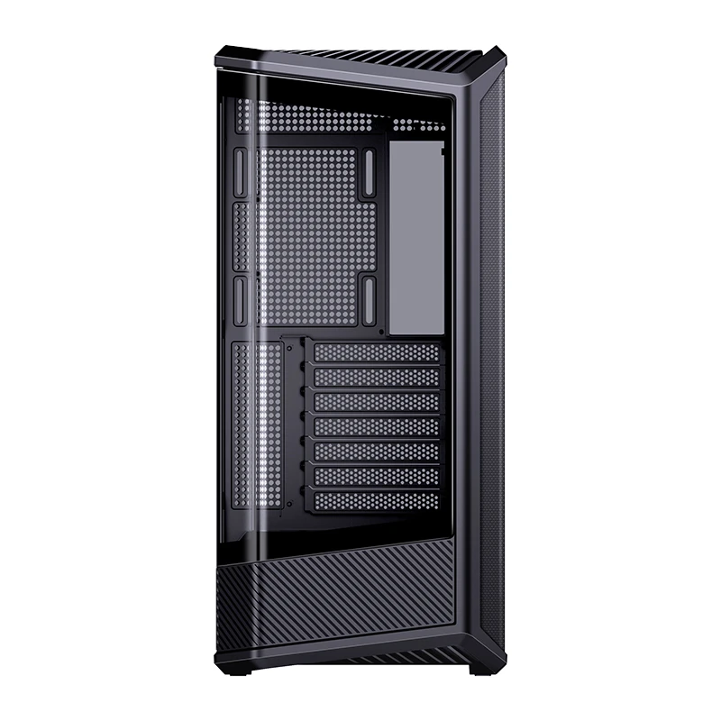 Thùng máy case Jonsbo D400 ATX Gaming | Đen, hồ cá - Ảnh 2