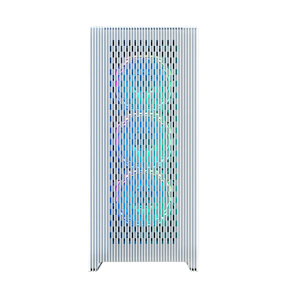 Thùng máy MIK Storm 360 - White | Trắng, không kèm fan - Ảnh 3