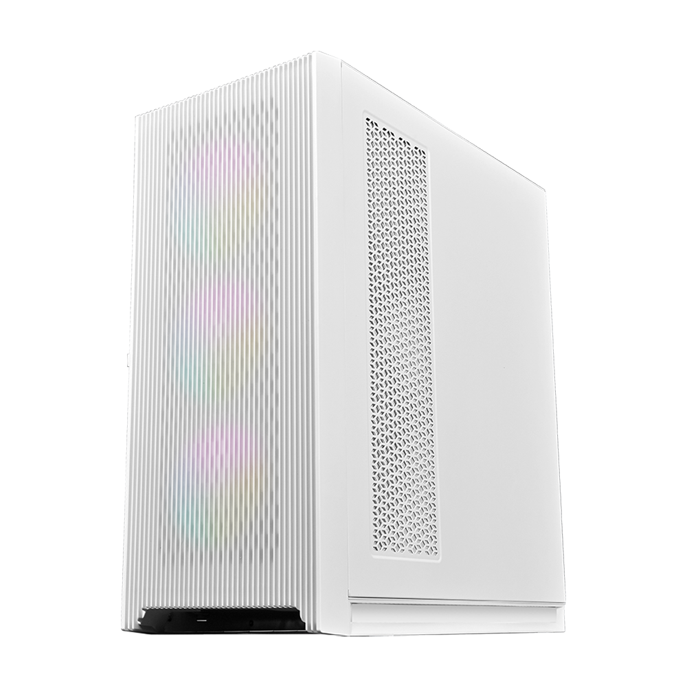 Thùng máy MIK Storm 360 - White | Trắng, không kèm fan - Ảnh 4