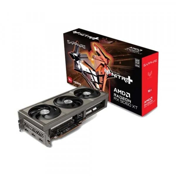 Card màn hình AMD Radeon RX 9060 XT SAPPHIRE NITRO+ Gaming OC | 16GB GDDR6, 2048 SP, 550W - Ảnh 1