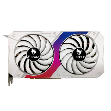 Card màn hình NVIDIA GeForce RTX 3070 T-Wolf White | 8GB GDDR6, 5888 CUDA, 650W - Ảnh 2