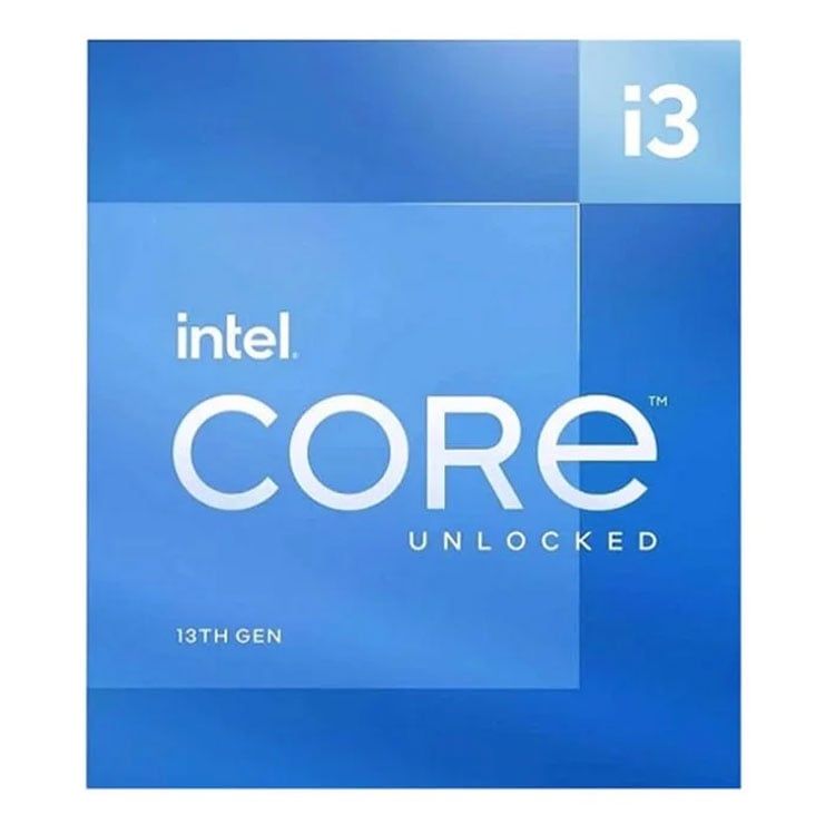 CPU Intel Core I3 13100F | LGA1700, Turbo 4.50 GHz, 4C/8T, 12MB, Box Chính Hãng - Ảnh 1