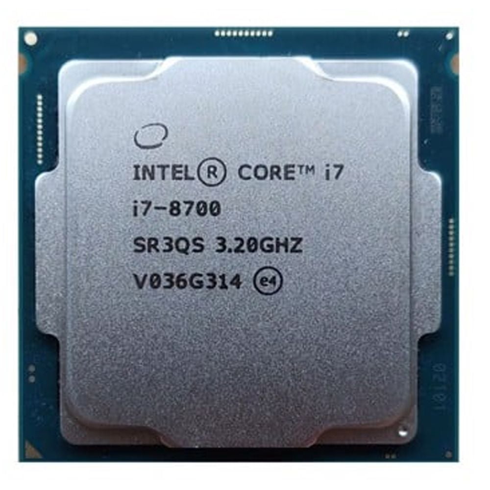 CPU Intel Core i7 8700 (4.60GHz, 12M, 6 Cores 12 Threads) Tray New chưa gồm Fan - Ảnh 1