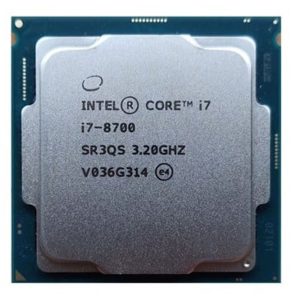 CPU Intel Core i7 8700 Tray - Nobox | LGA 1151, 6 nhân/12 luồng, Max 4.6 GHz