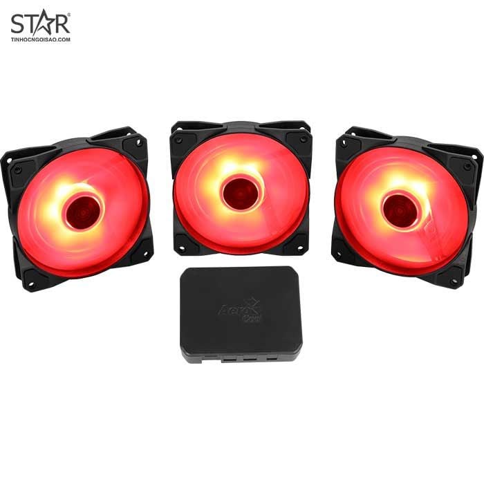 Fan Case Aerocool P7-F12 Pro | RGB, Đen - Ảnh 1