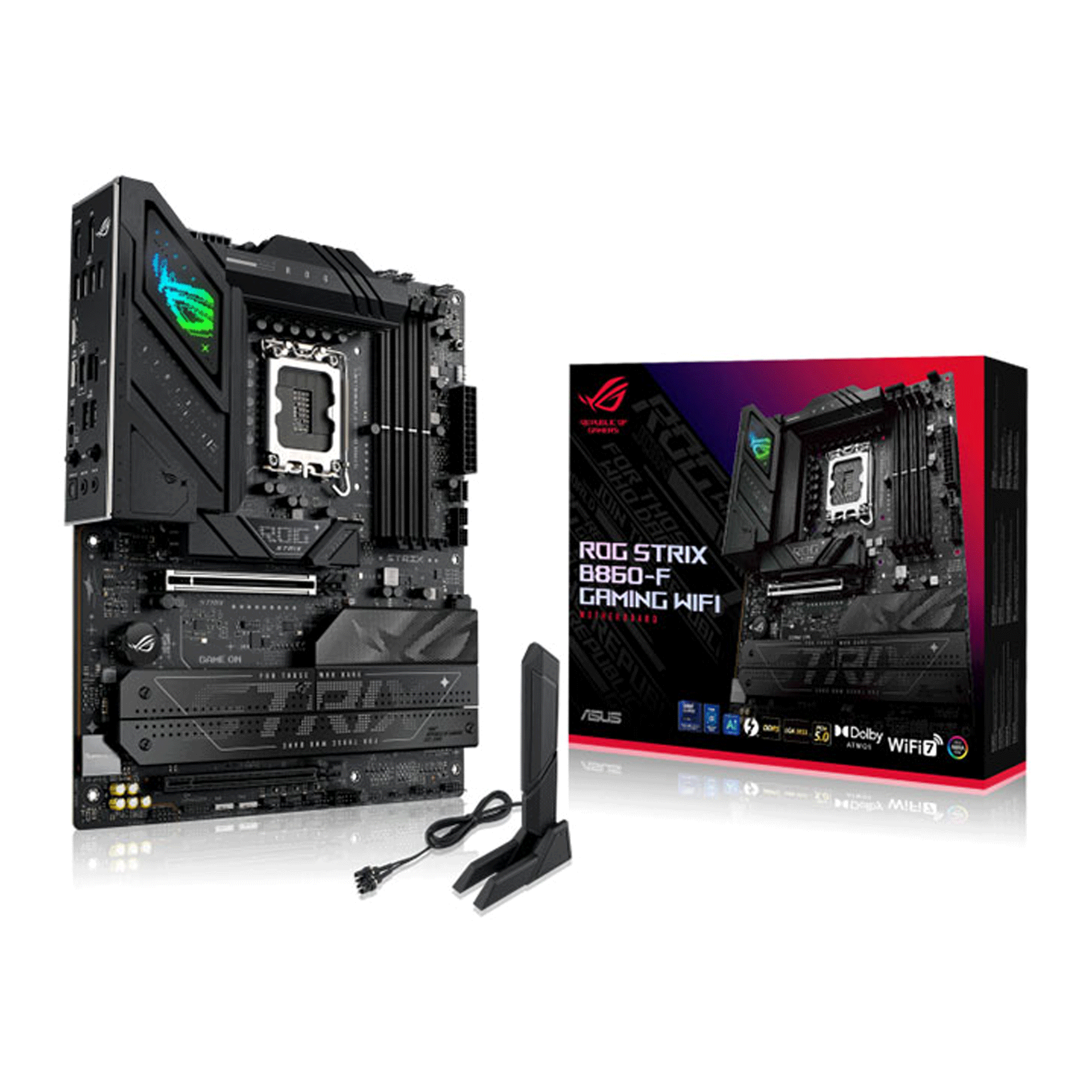 Mainboard ASUS ROG Strix B860-F Gaming Wifi DDR5 | LGA1851, ATX, 4 khe RAM - Ảnh 1