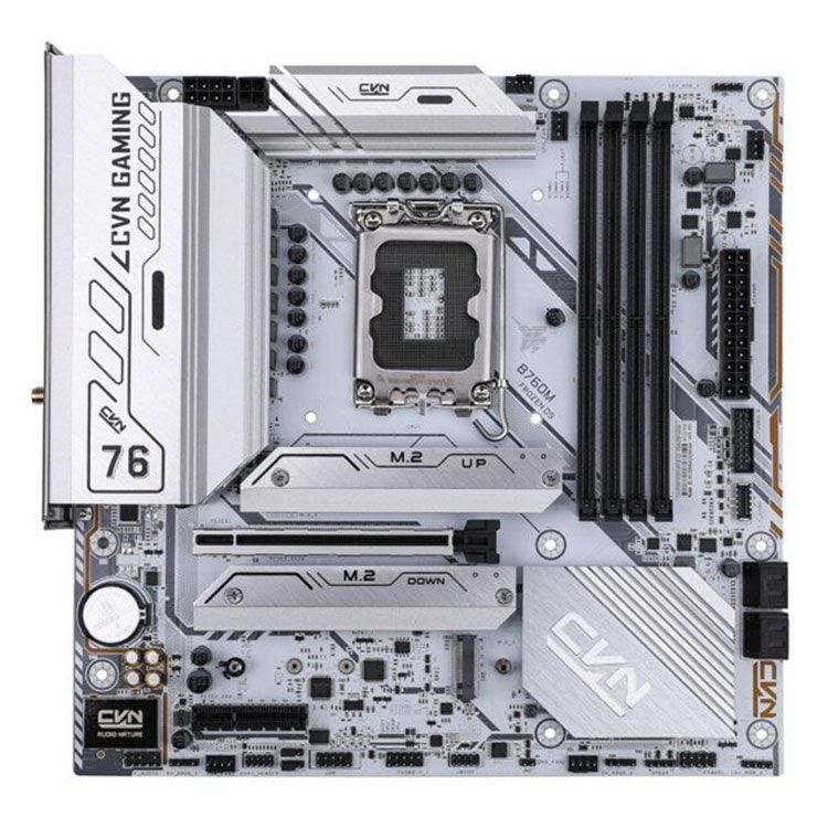 Mainboard Colorful CVN B760M FROZEN WIFI D5 V20 | Intel B760, LGA 1700, M-ATX, 4 khe DDR5 - Ảnh 2