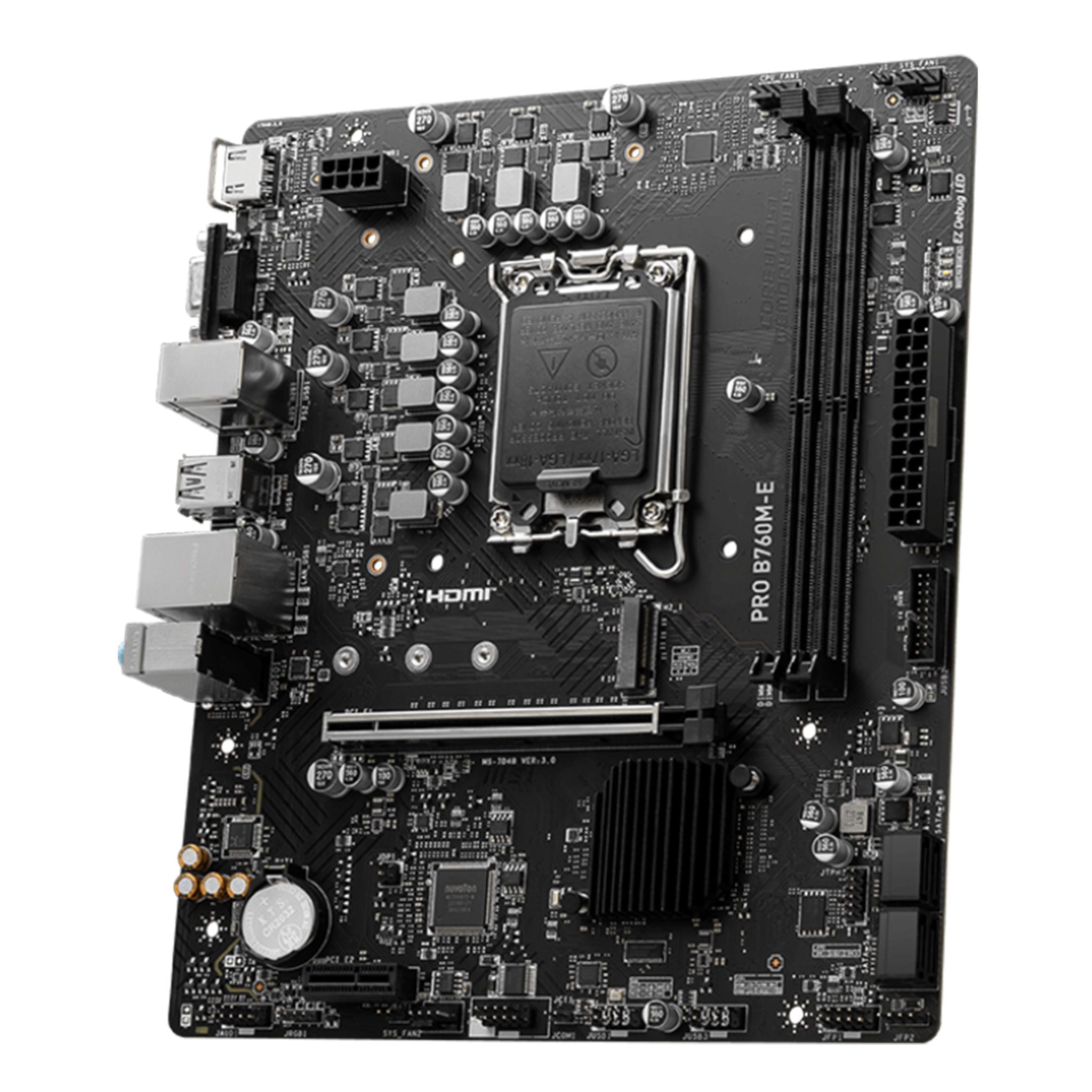 Mainboard MSI PRO B760M-E DDR5 | LGA 1700, mATX, 2 khe RAM - Ảnh 4