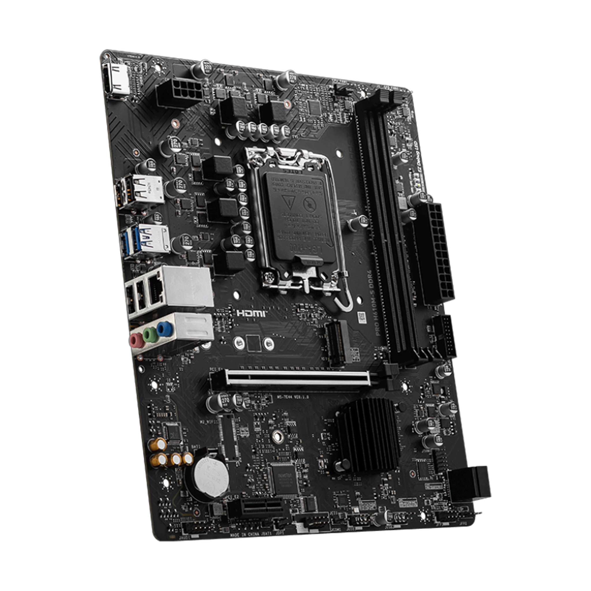 Mainboard MSI Pro H610M-S DDR4 | LGA 1700, mATX, 2 khe RAM - Ảnh 4