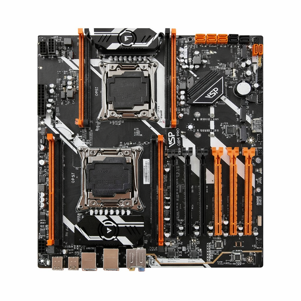 Mainboard VSP X99 Q8M Pro DDR4 | LGA2011-3, E-ATX, 8 khe RAM - Ảnh 2