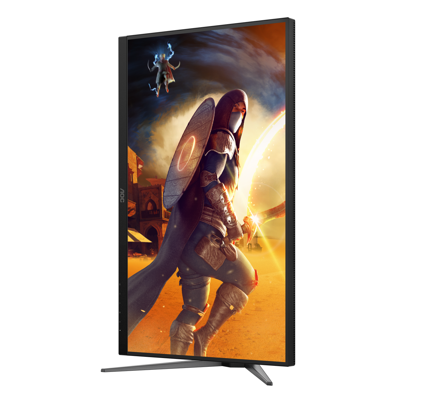 Màn Hình 2K AOC Q27G4S/79 | 27 inch, QHD, IPS, 300Hz, HDMI, DP, Chân Xoay - Ảnh 4