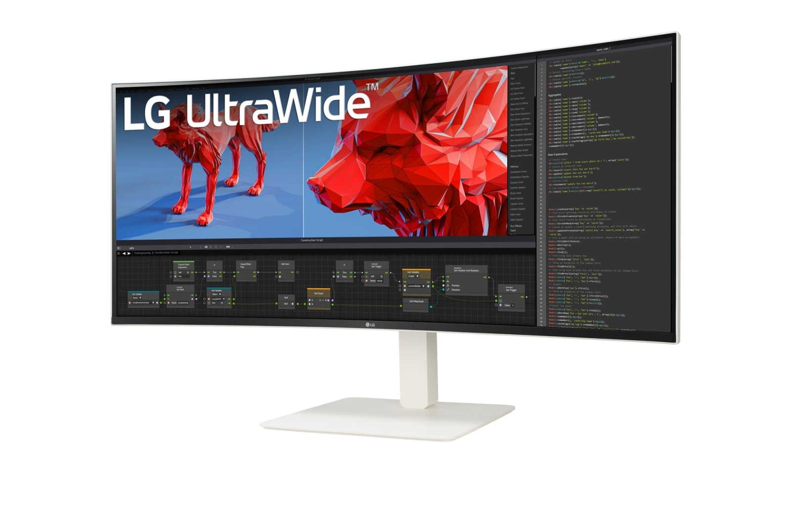 Màn hình UltraWide 21:9 LG 38WR85QC-W | 38 inch, WQHD+, IPS, 144Hz, 1ms, USB-C, HDMI, DP, RJ45, Cong - Ảnh 2