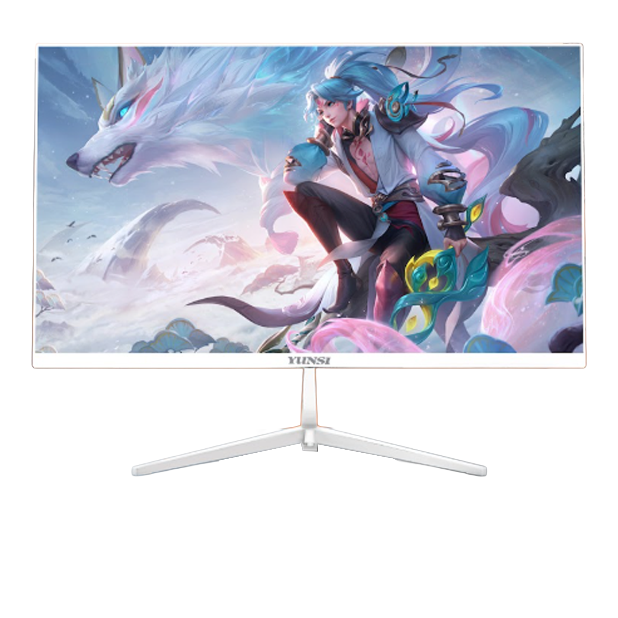 Màn hình YUNSI Y2450 | 1K, Full HD, 120Hz, Trắng - Ảnh 1