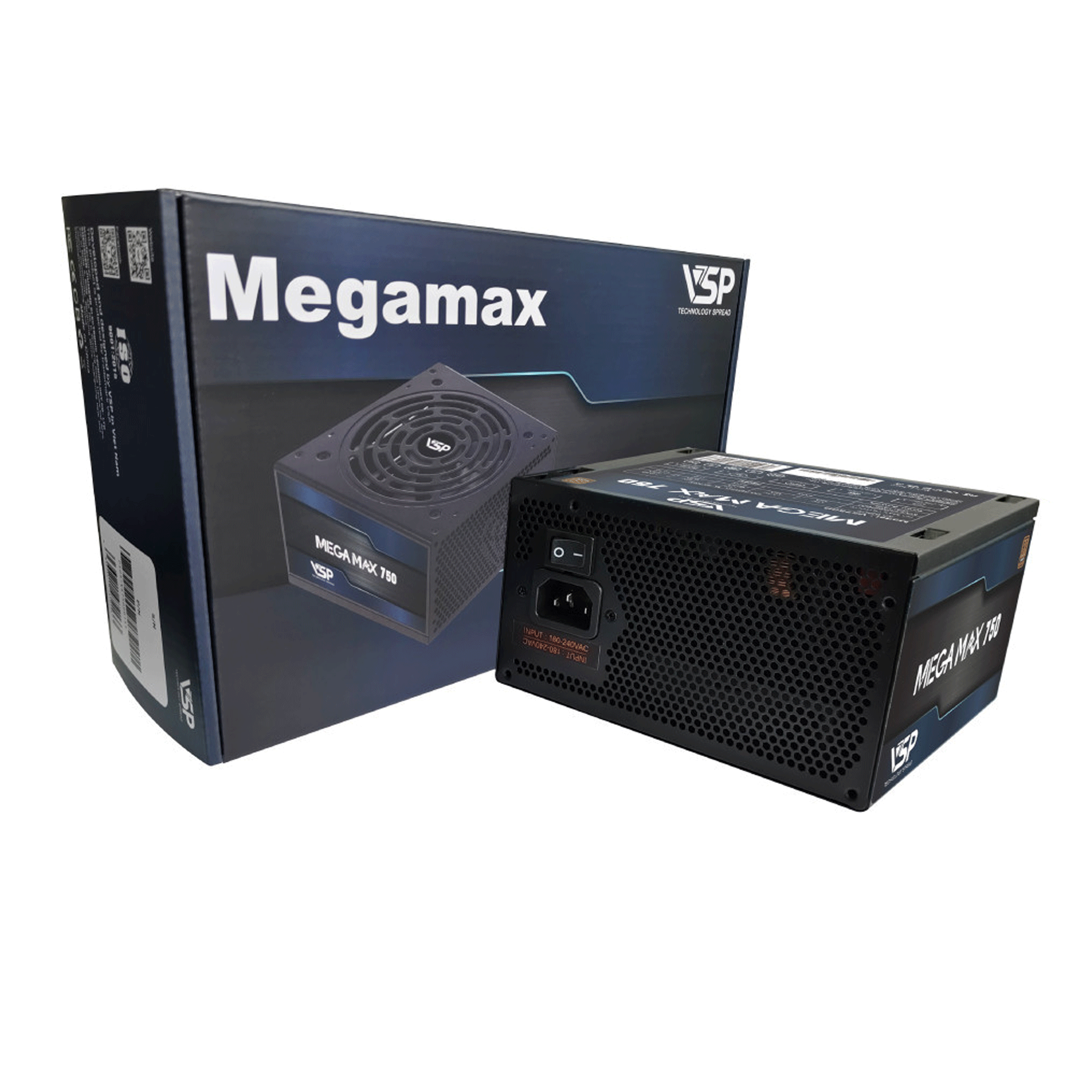 Nguồn máy tính VSP VS750D 750W | Non Modular, ATX - Ảnh 2