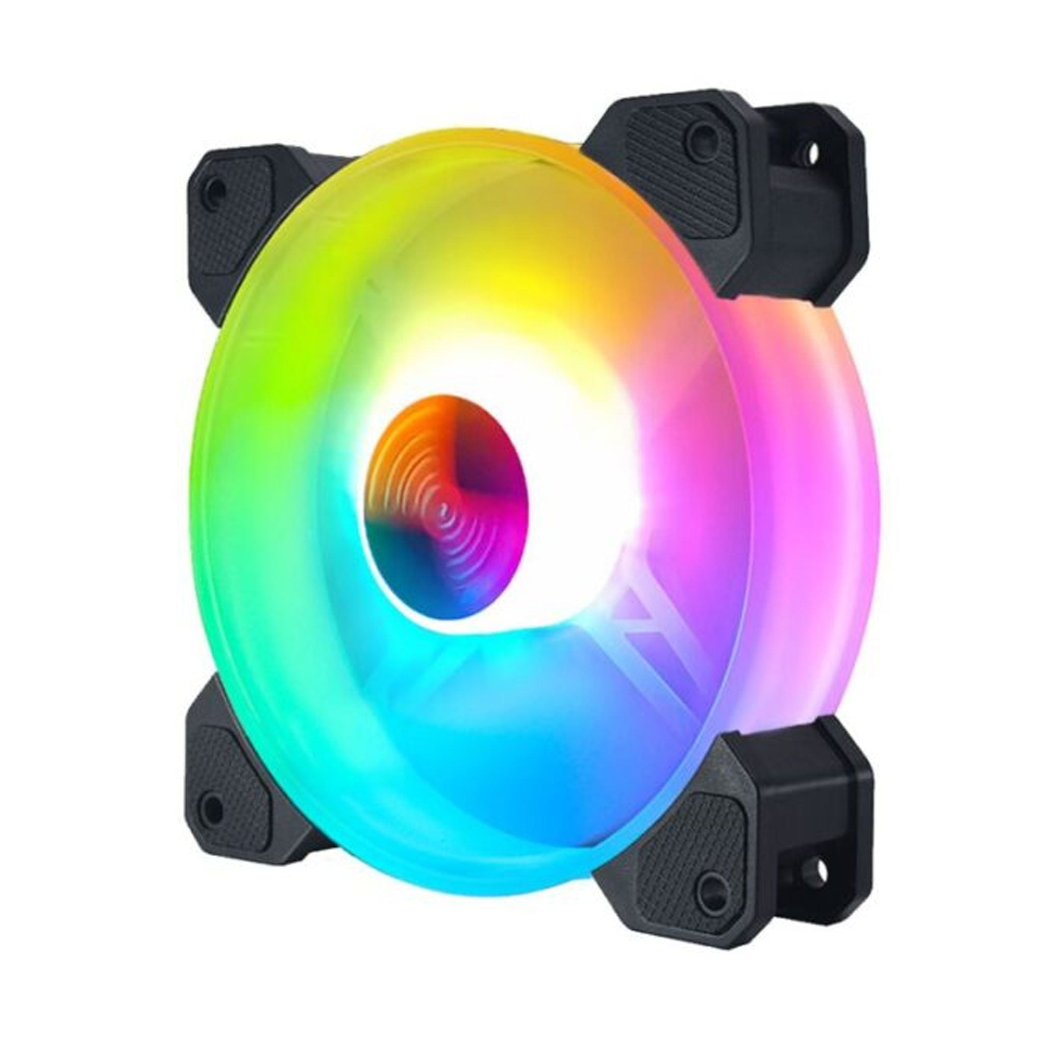 Quạt tản nhiệt PC Coolmoon Y1 | Fan lẻ 120mm, RGB, Đen - Ảnh 1