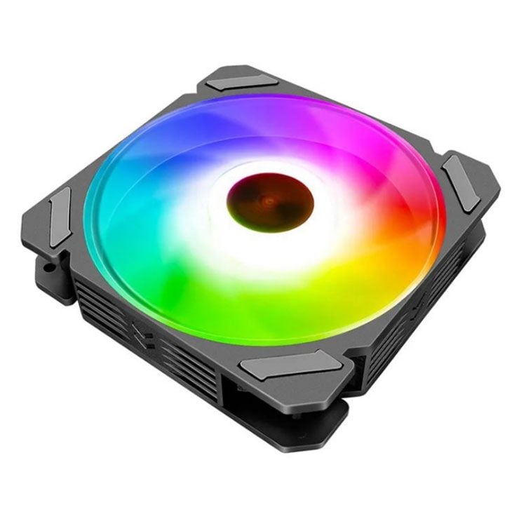 Quạt tản nhiệt PC Coolmoon Y2 | Fan lẻ 120mm, RGB, Đen - Ảnh 2