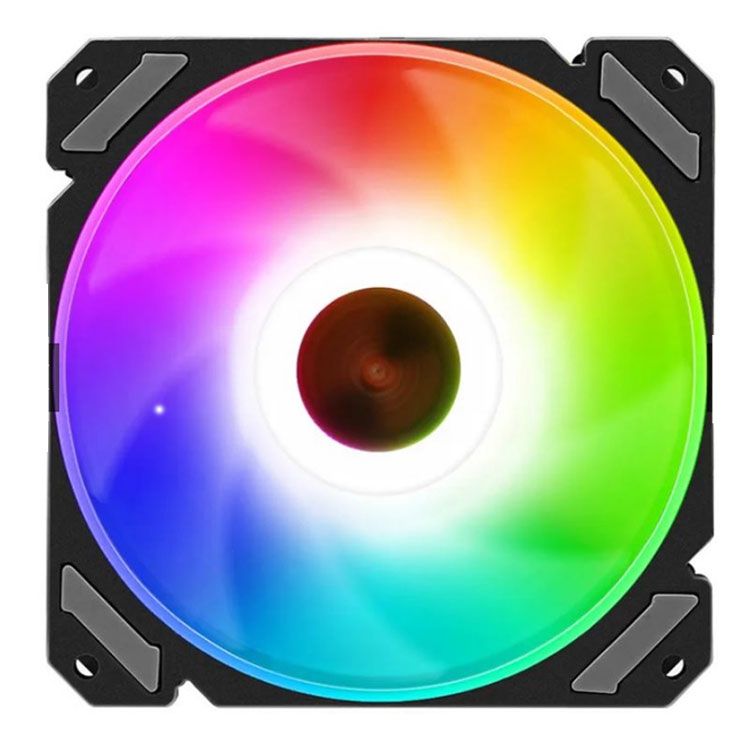 Quạt tản nhiệt PC Coolmoon Y2 | Fan lẻ 120mm, RGB, Đen - Ảnh 3