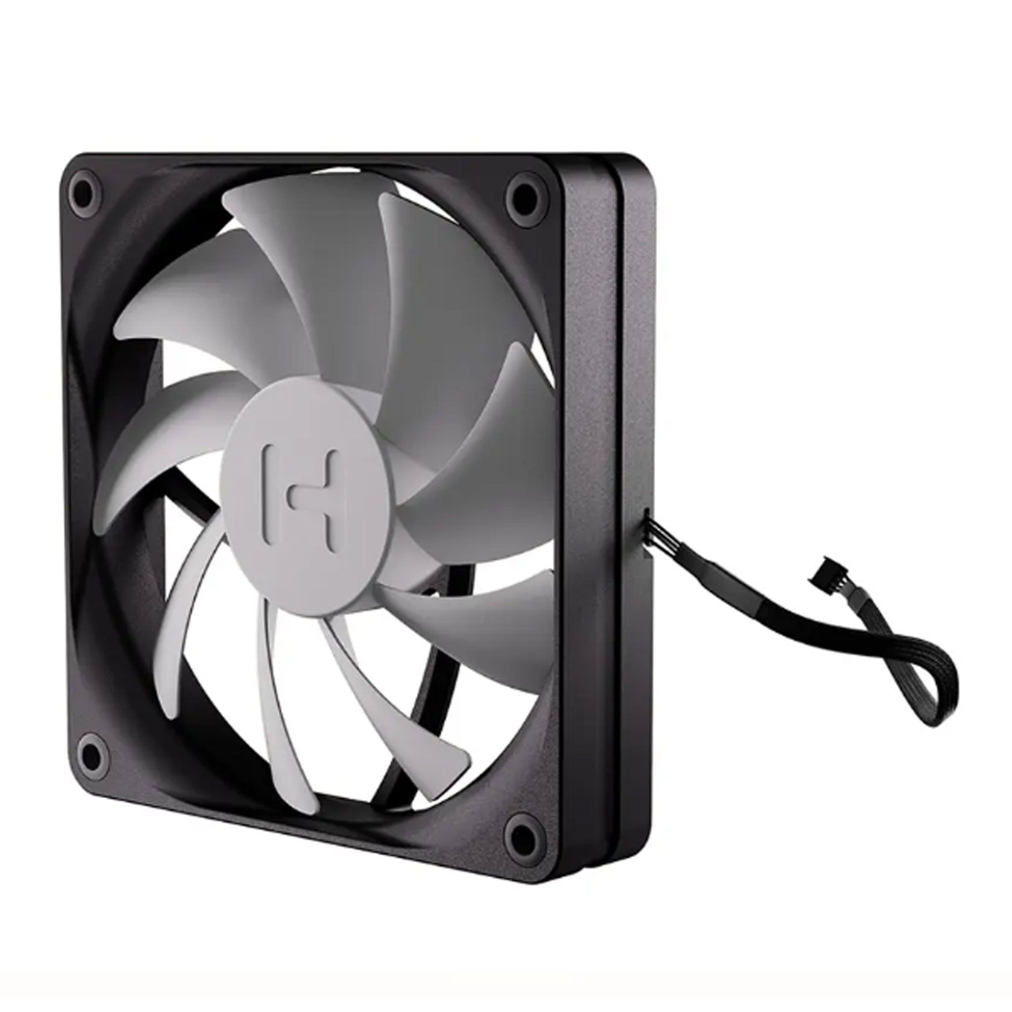 Quạt tản nhiệt PC Hyte Flow FA12 | Kit 3 fan 120mm, Trắng - Ảnh 3