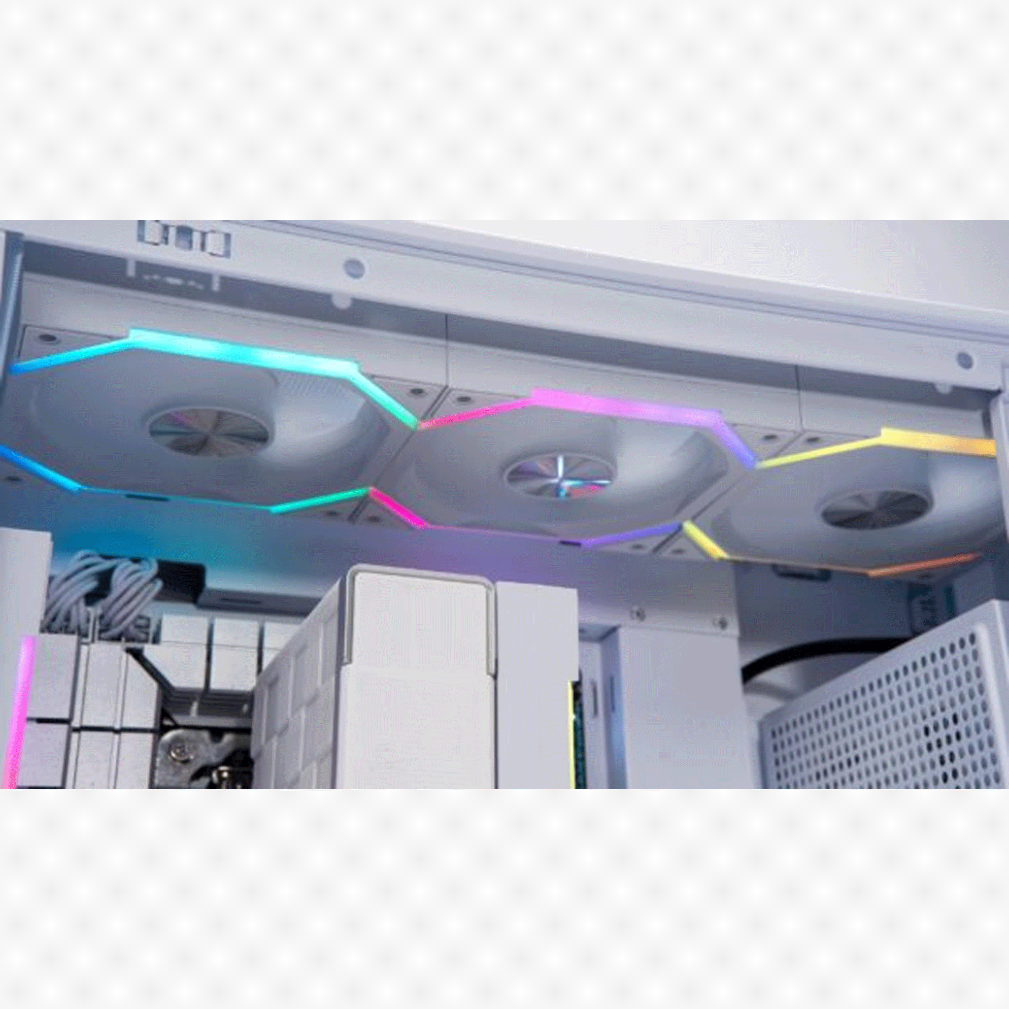 Quạt tản nhiệt PC Leopard Galaxy | Fan lẻ 120mm, ARGB, Gió ngược, Trắng - Ảnh 4