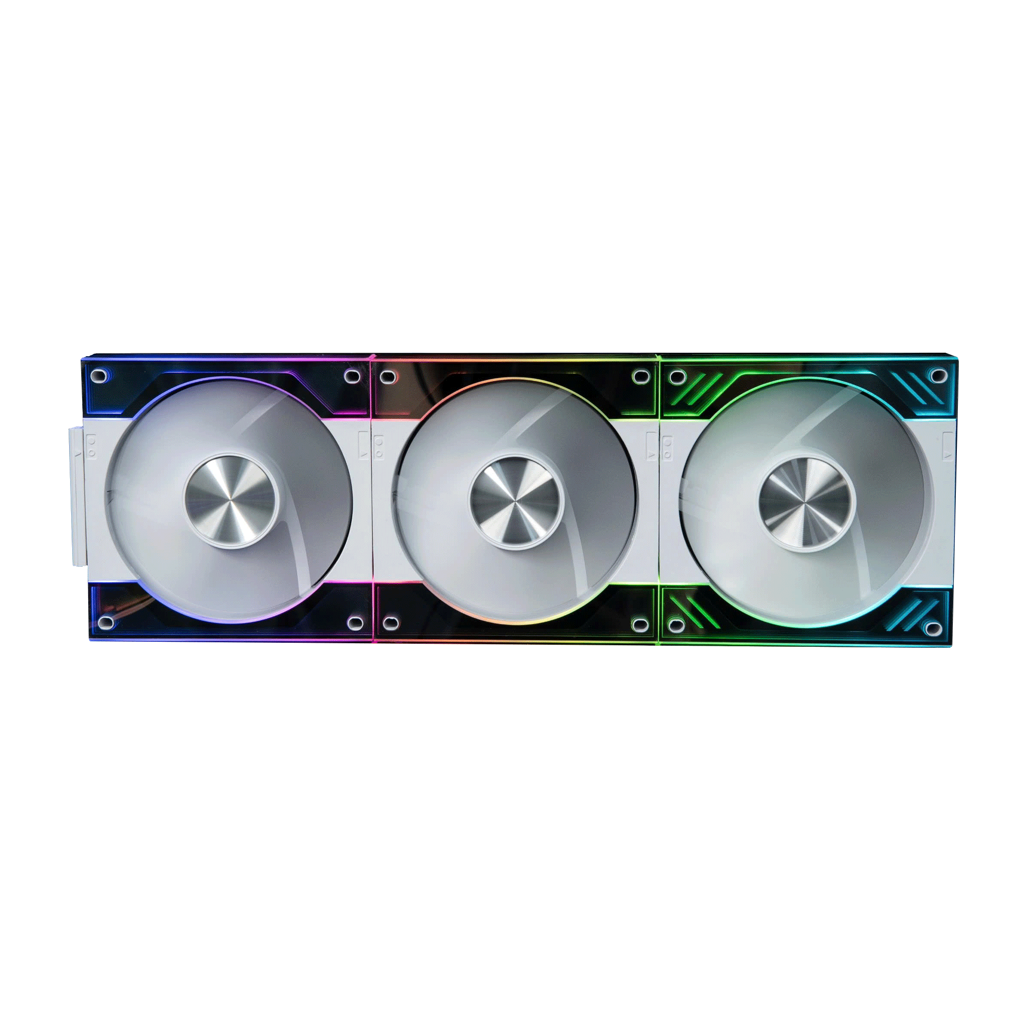 Quạt tản nhiệt PC Leopard Interstellar V3 | Kit 3 fan 120mm, ARGB, Trắng - Ảnh 1