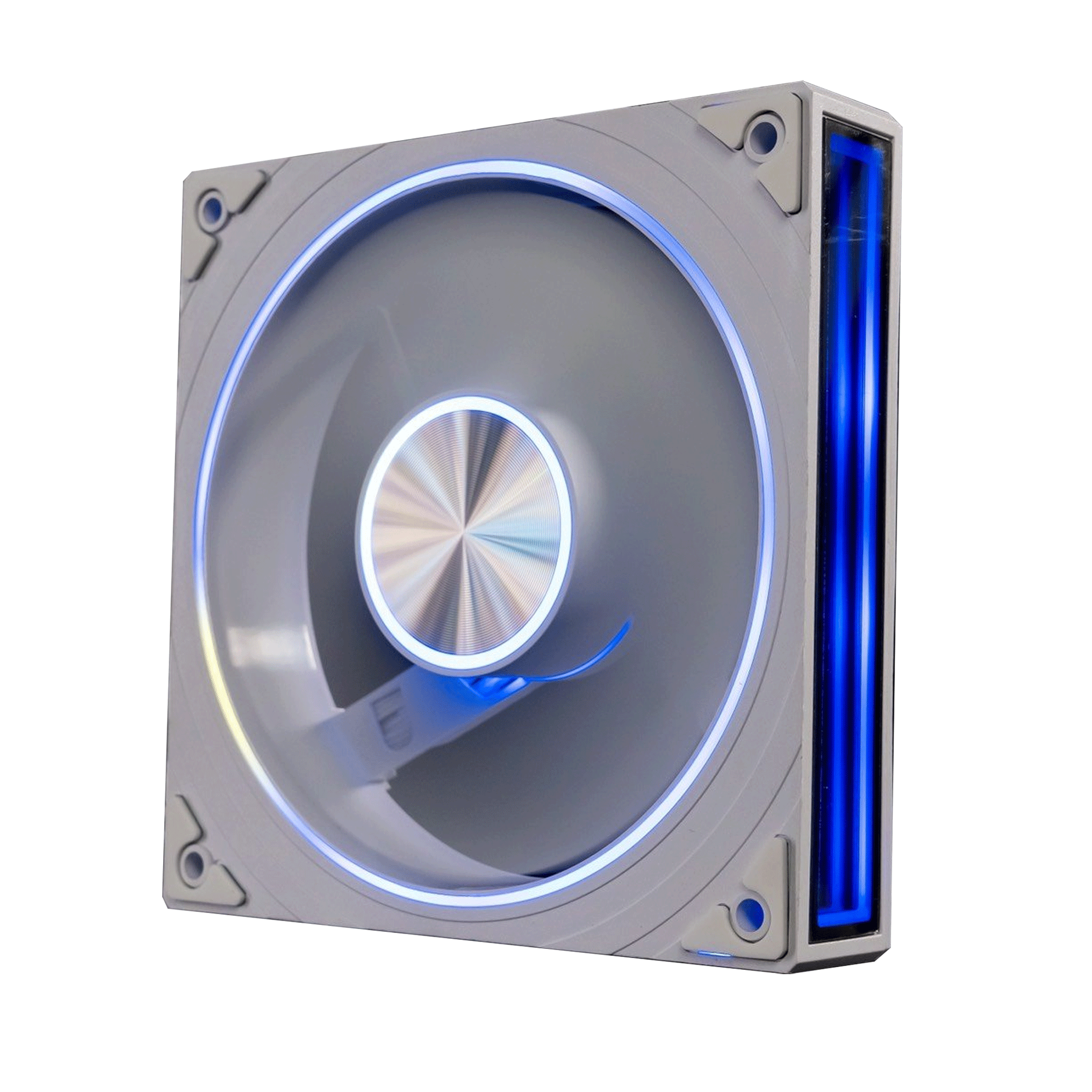 Quạt tản nhiệt PC Leopard TransWarp | Fan lẻ 120mm, ARGB, Gió thuận, Trắng - Ảnh 1