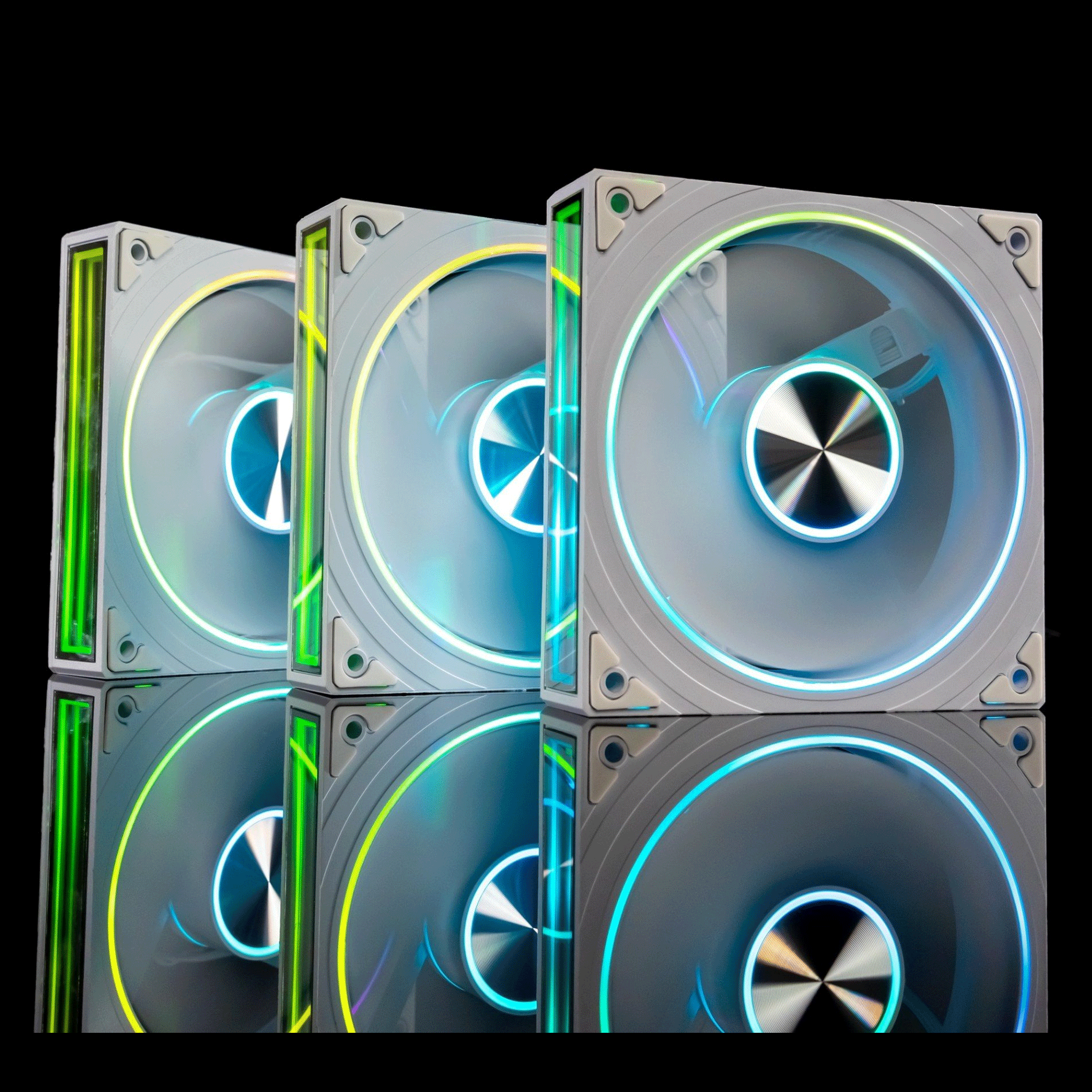 Quạt tản nhiệt PC Leopard TransWarp | Fan lẻ 120mm, ARGB, Gió thuận, Trắng - Ảnh 2