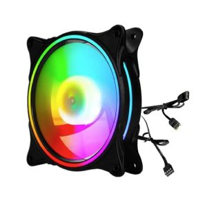 Quạt tản nhiệt PC Loving Cool XZ-12025 | Fan lẻ 120mm, ARGB, Đen