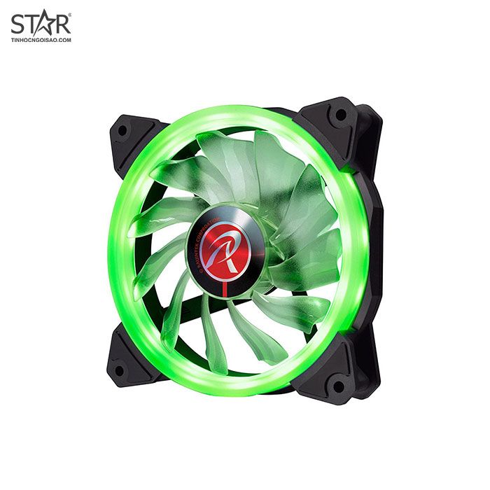 Quạt tản nhiệt PC Raijintek Iris Orcus 12 | Fan lẻ 120mm, RGB, Đen - Ảnh 3
