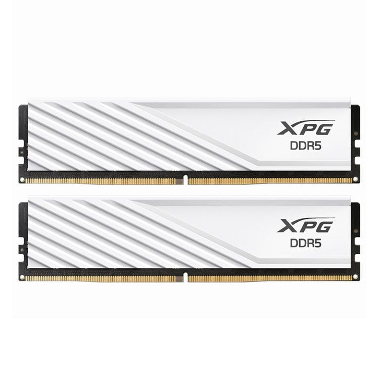 Ram Adata Lancer Blade White 32GB | 2 x 16GB, DDR5, 5600MHz (AX5U5600C4616G-DTLABWH) - Ảnh 1
