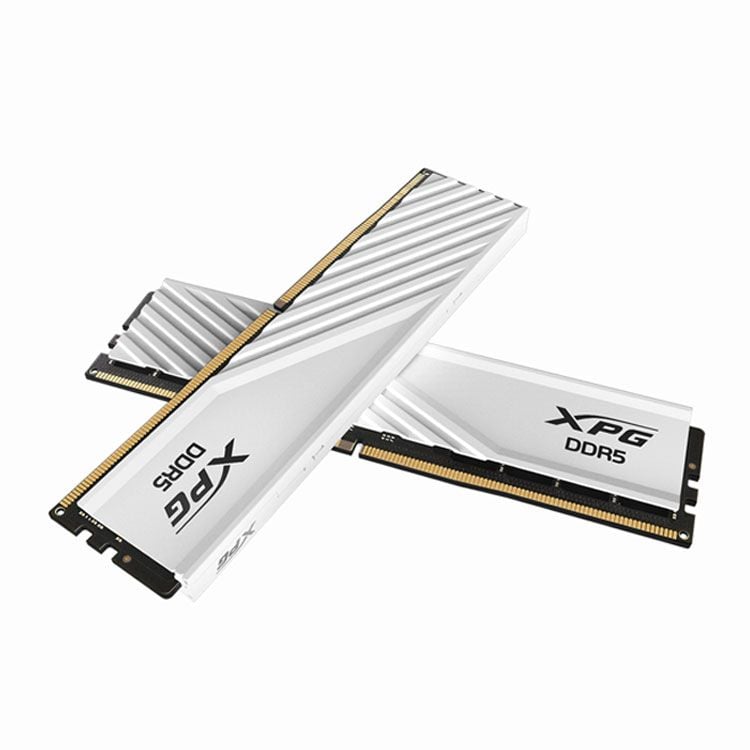 Ram Adata Lancer Blade White 32GB | 2 x 16GB, DDR5, 5600MHz (AX5U5600C4616G-DTLABWH) - Ảnh 2