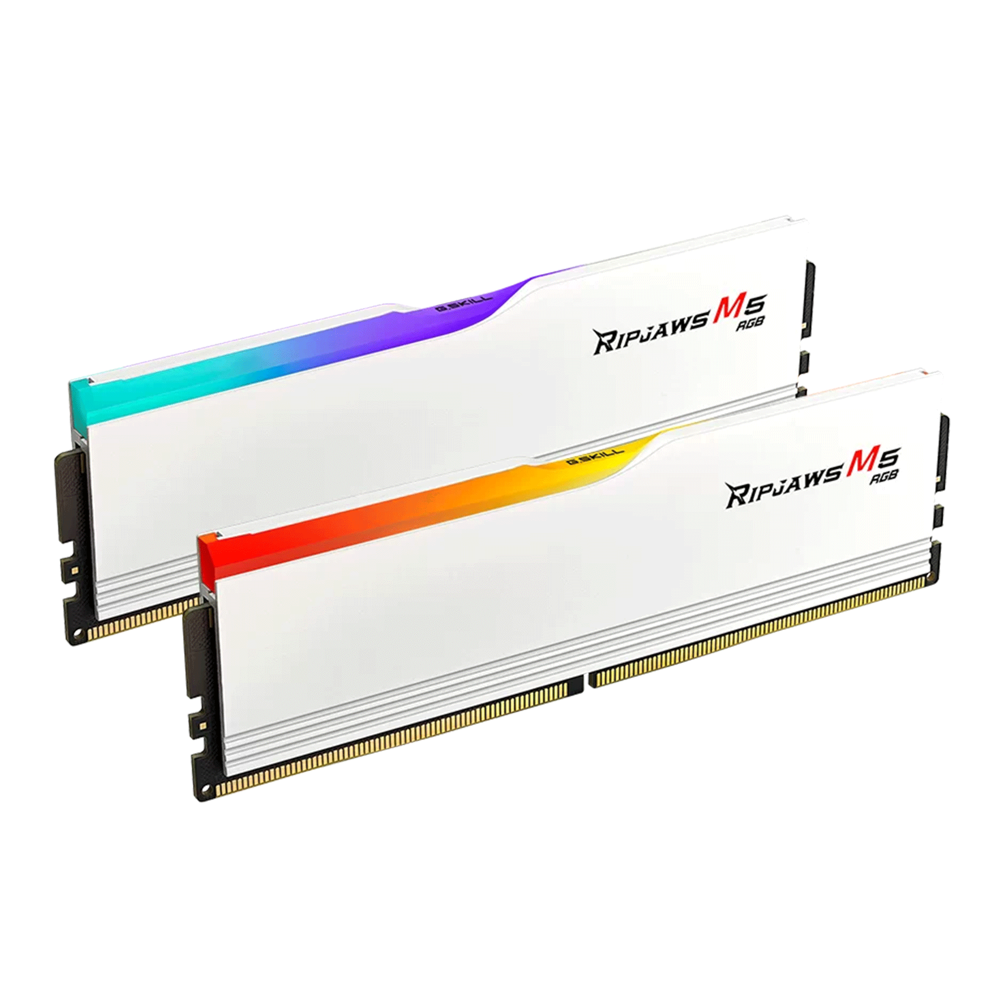 Ram GSkill Ripjaws M5 RGB White 32GB | 2x16GB, DDR5, 5200MHz (F5-5200J4040A16GX2-RM5RW) - Ảnh 3