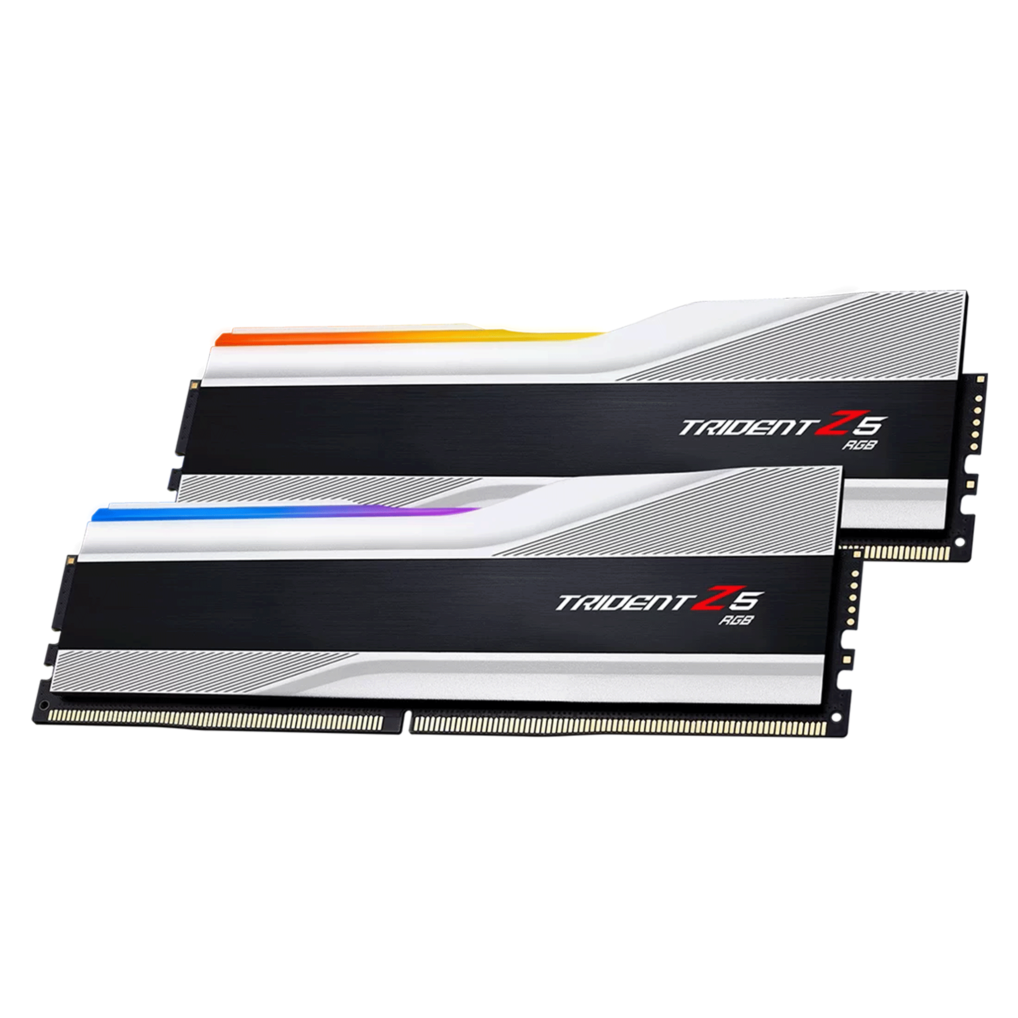 Ram GSkill Trident Z5 RGB Silver 32G | 16x2, DDR5, 5200MHz 40 F5-5200J4040A16GX2-TZ5RS - Ảnh 4