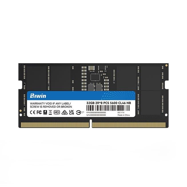 RAM Laptop BIWIN RS200 32GB DDR5 | (1x32GB), 4800MHz BD5SD32G48C40 - Ảnh 1