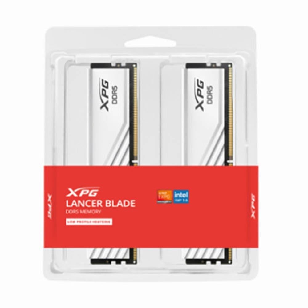 RAM PC XPG Lancer Blade 32GB DDR5 White | (2x16GB), 6000MHz, Intel/AMD - Ảnh 2