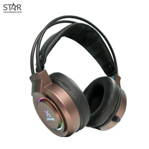 Tai nghe Gaming Eaglend Q6 | Có dây, Over Ear, RGB, Nâu, 0.Mới.Tai Nghe Eaglend Q6 Brown RGB. BH 12T