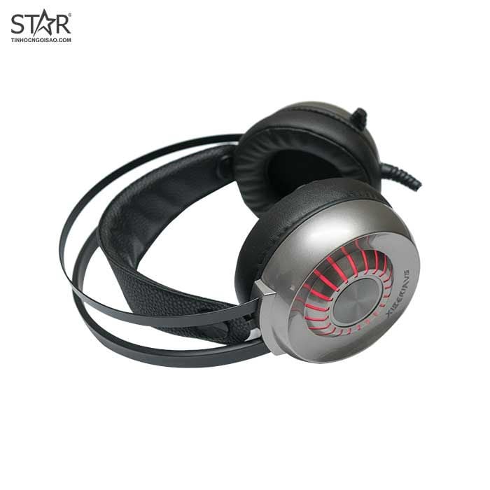 Tai nghe Gaming Xiberia V15 7.1 | Có dây, Over-ear, RGB, Đen, 8.97.Mới.Tai Nghe Xiberia V15. Bh 12T - Ảnh 2