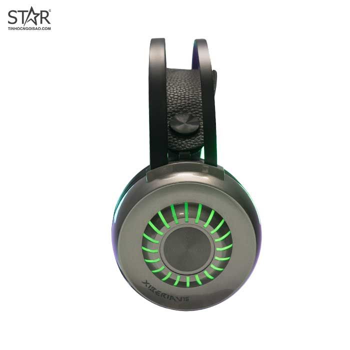 Tai nghe Gaming Xiberia V15 7.1 | Có dây, Over-ear, RGB, Đen, 8.97.Mới.Tai Nghe Xiberia V15. Bh 12T - Ảnh 4