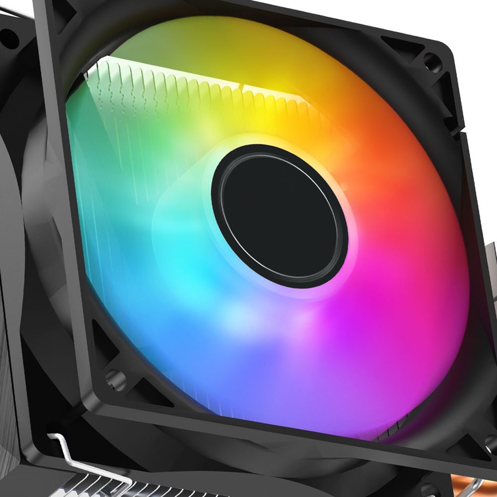 Tản nhiệt khí Leopard K200 Black | 92mm, RGB (1200, 1700, AM4, AM5) - Ảnh 3