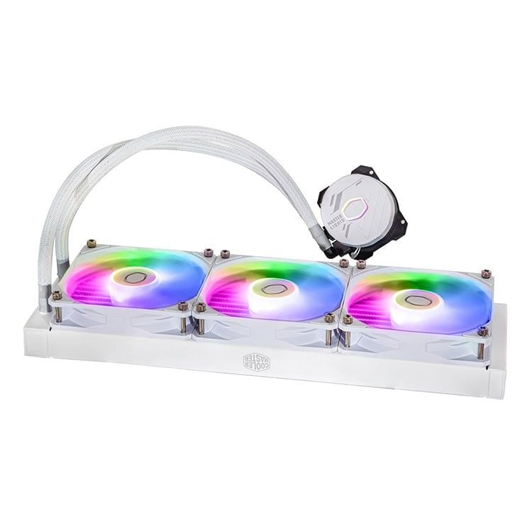 Tản nhiệt nước Cooler Master MasterLiquid 360L Core White | ARGB, Trắng - Ảnh 3