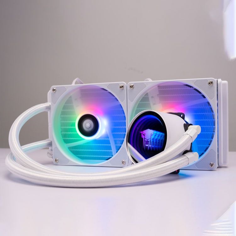 Tản nhiệt nước Leopard TK1 240 | RGB, Trắng - Ảnh 3