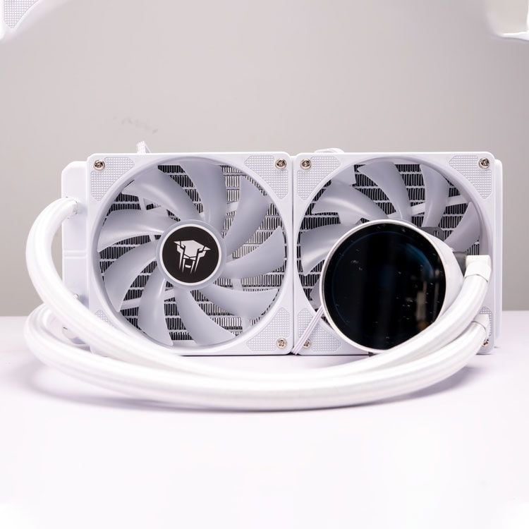 Tản nhiệt nước Leopard TK1 240 | RGB, Trắng - Ảnh 4