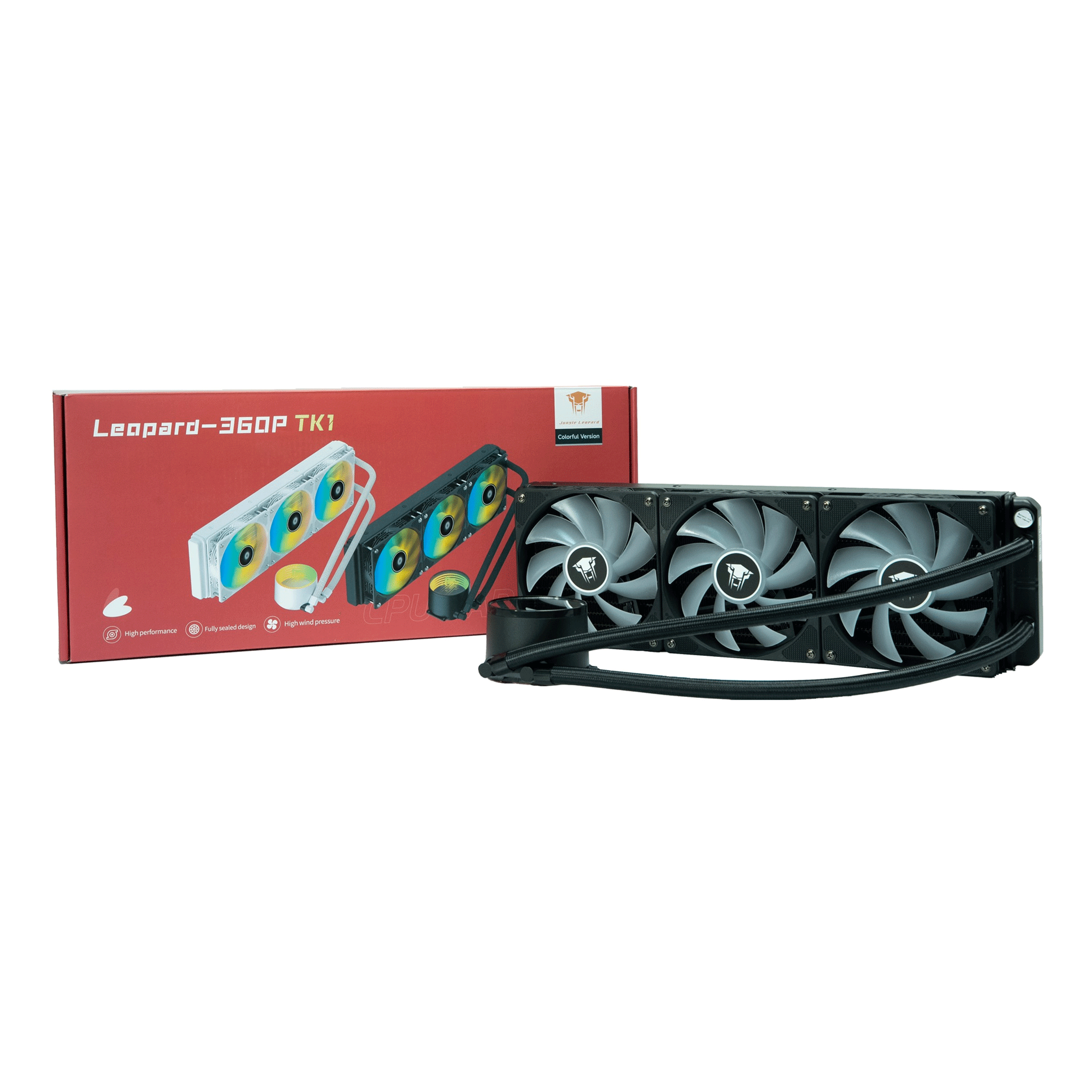 Tản nhiệt nước Leopard TK1 360 | RGB, Đen - Ảnh 4