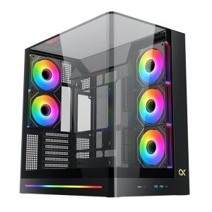 Thùng máy Xigmatek Pano II ATX (Không Kèm Fan) - Đen