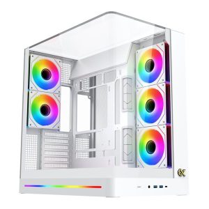 Thùng máy Xigmatek Pano II ATX (Không Kèm Fan) - Trắng