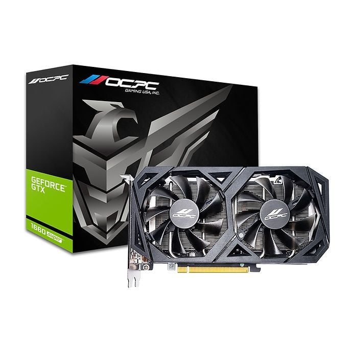 Card màn hình NVIDIA GeForce GTX 1660 Super OCPC XE | 6GB GDDR6, 1408 CUDA, 450W - Ảnh 1