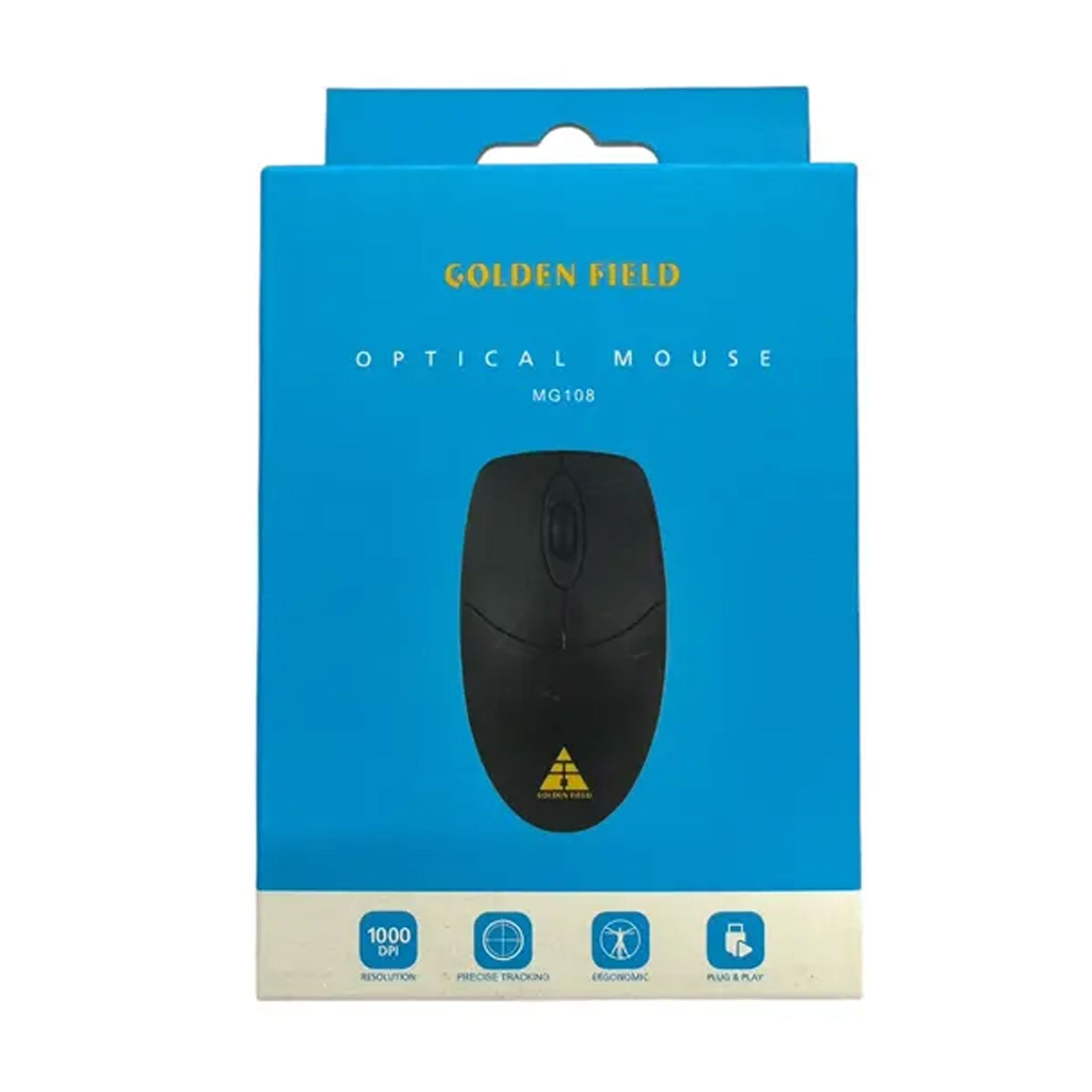 Chuột gaming Goldenfield MG108 | Có dây, 1900 DPI, 70g - Ảnh 3