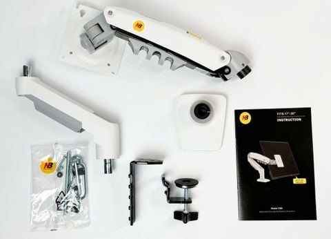 Giá Treo LCD Northbayou F80-XE 17"-32" | New Version 2026, Màu Trắng (EG) - Ảnh 3