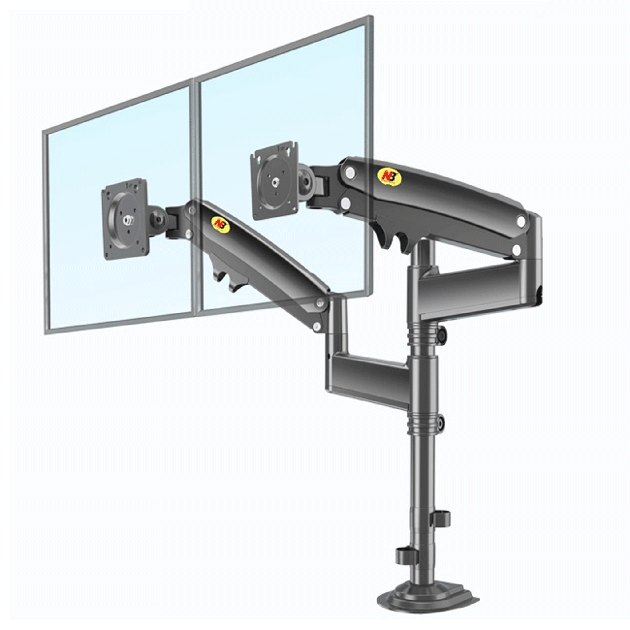 Giá treo màn hình North Bayou H180 - Xám | 17 - 27 inch - Ảnh 1